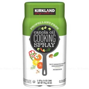 Kirkland Signature Canola Oil Cooking Spray, 2 x 397g